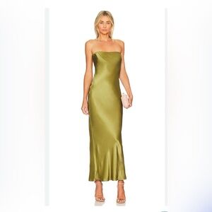 House of Harlow midi silk dress